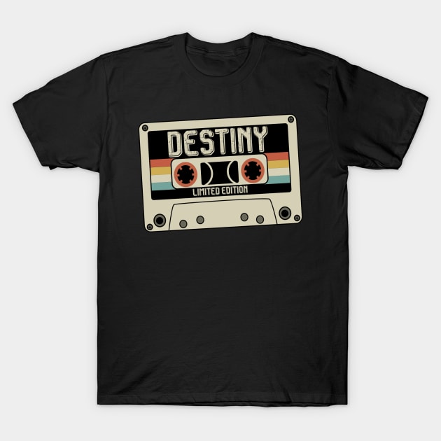 Destiny - Limited Edition - Vintage Style T-Shirt by Debbie Art